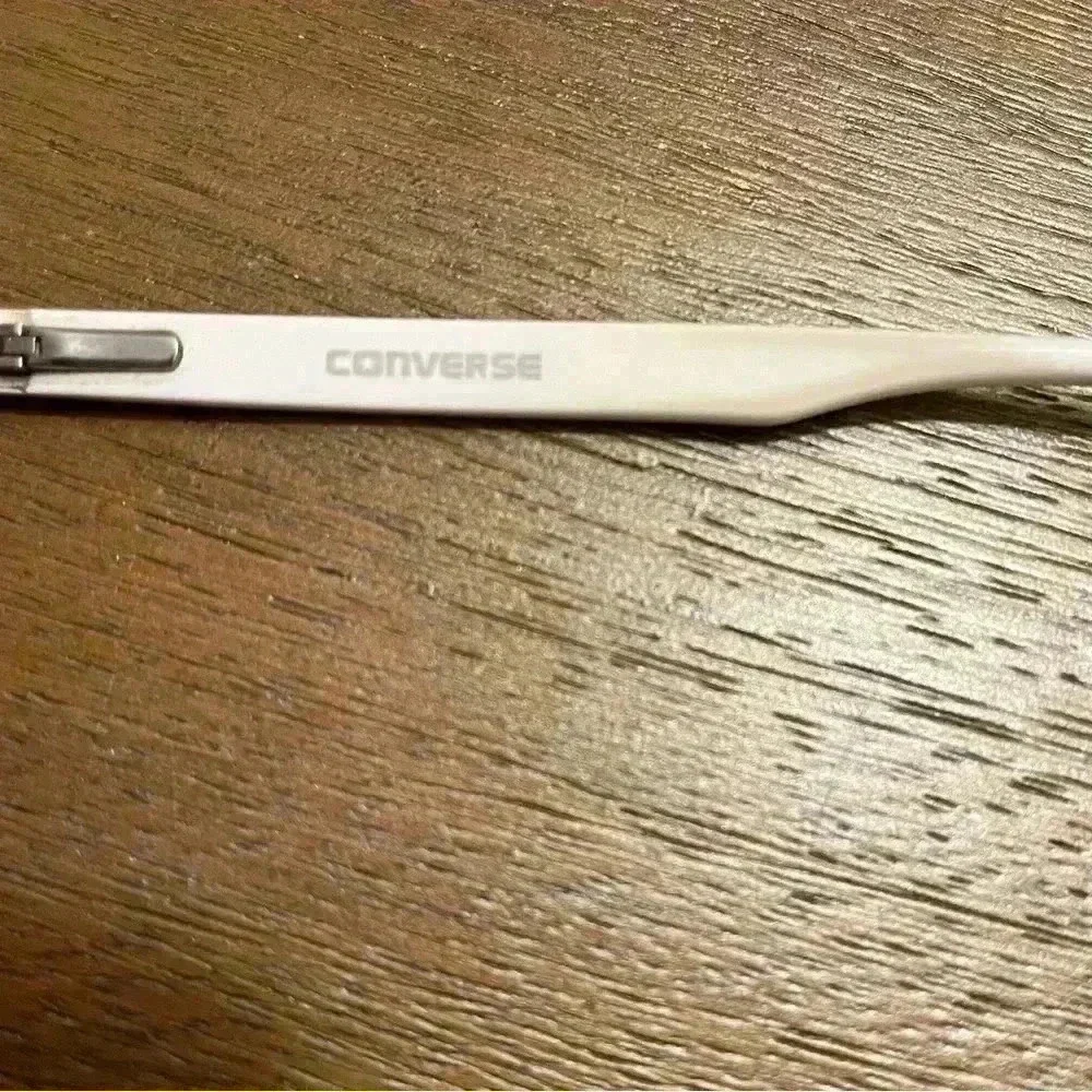 Converse K304 kids eyeglass frames black and white size 47 18 130